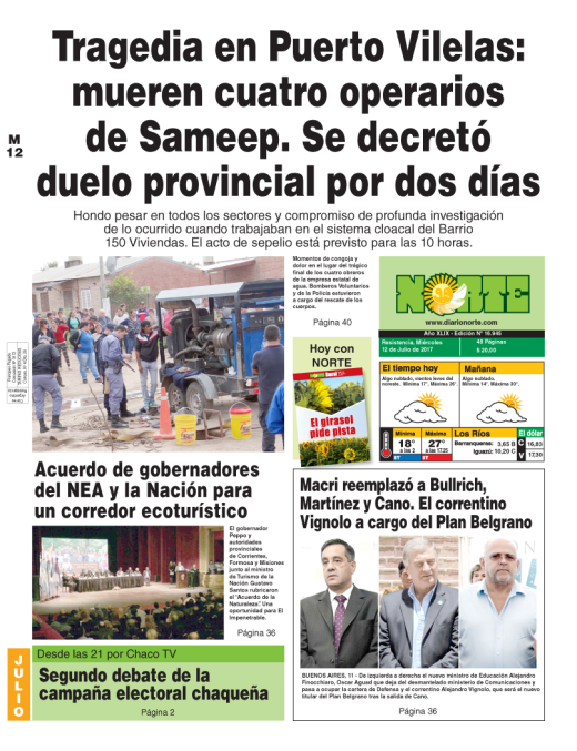 Edición del 12.07.17