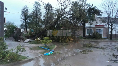 Viento y granizo: 6 heridos en Quitilipi y daños en Avia Terai