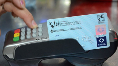 Tarjetas alimentarias habilitadas