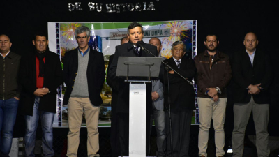 Laguna Limpia celebró sus 73° Aniversarios con obras inauguradas y otras en ejecución