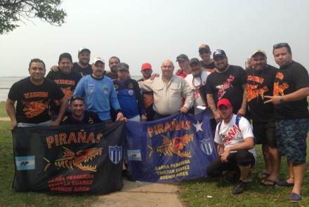 Barra Los Pirañas junto al coordinador Ariel Bottini.jpg