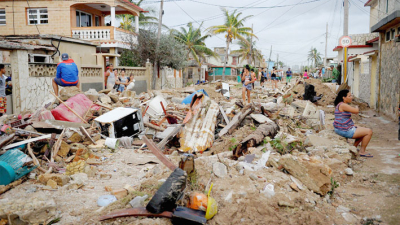 Cuba confirmó diez muertos por el paso de Irma