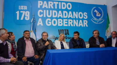 Ciudadanos a Gobernar apoyará la lista que encabeza Elda Pértile