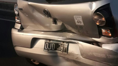 Choque en cadena genera serias demoras en el puente Chaco-Corrientes