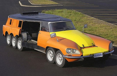 El Citroën “ciempiés” de Michelin