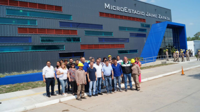 El Jaime Zapata abrió las puertas de su microestadio