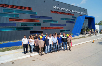 El Jaime Zapata abrió las puertas de su microestadio 