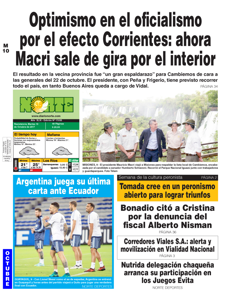 Edición del 10.10.17
