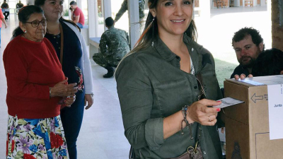 Claudia Panzardi agradeció el compromiso ciudadano