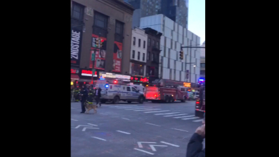 Explosión en una estación de autobuses de Nueva York