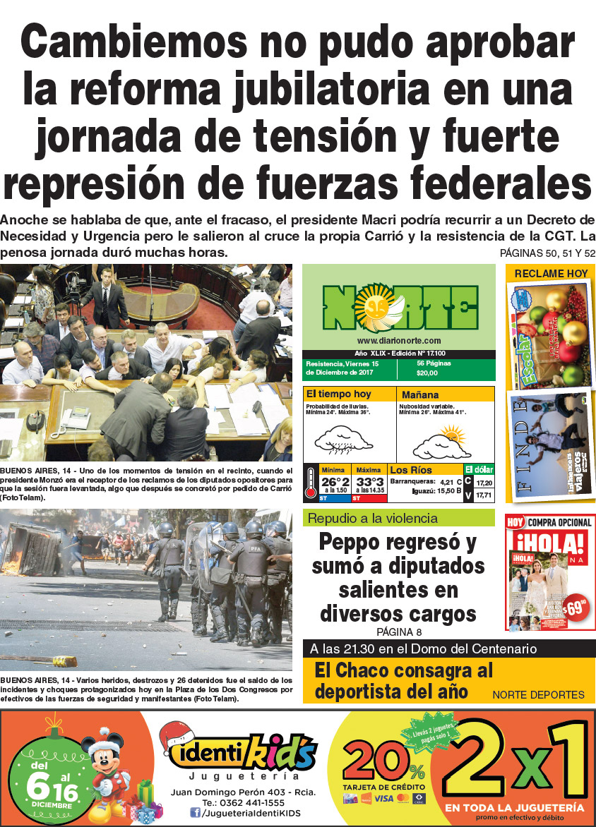 Edición del 15.12.17