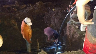 Gancedo con gran esfuerzo busca recuperar la provisión de agua potable