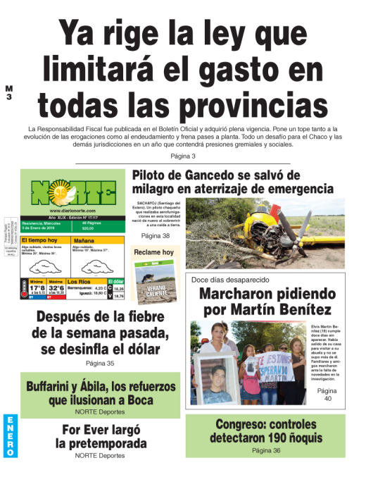 Edición del 03.01.18