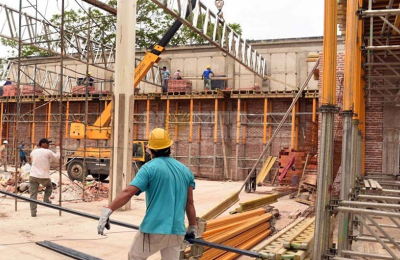 El Chaco sigue encabezando la caída del empleo en la construcción