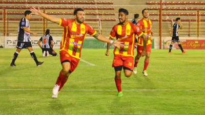 Sarmiento, con el tiro del final