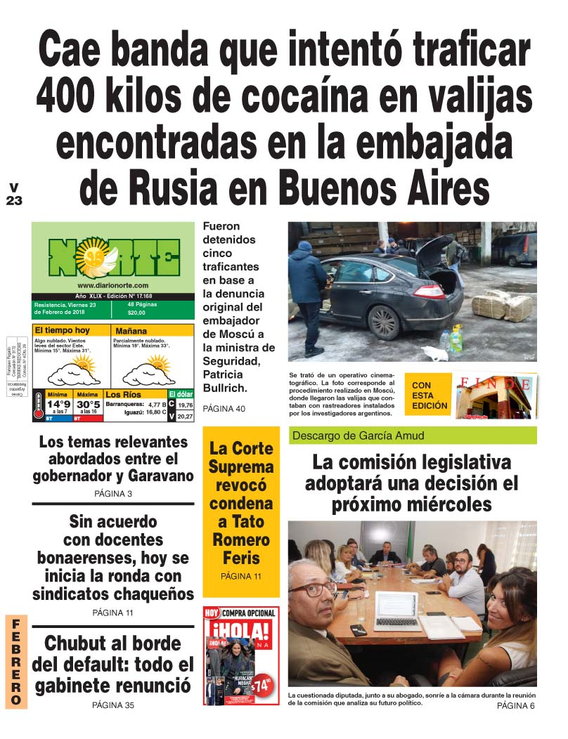 Edición del 23.02.18