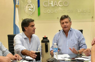 Reunión y análisis entre Peppo y Capitanich