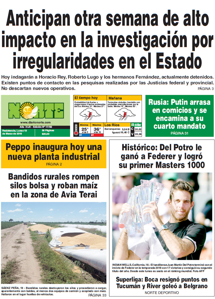 Edición del 19.03.18