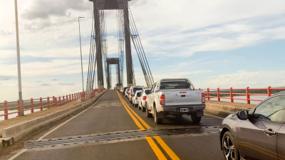 Un peatón grave tras ser atropellado en el acceso al puente interprovincial