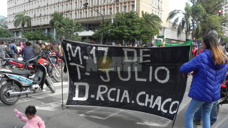 Piquete en rechazo al protocolo de actuación durante manifestaciones sociales
