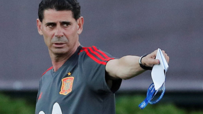 Fernando Hierro sustituye a Lopetegui