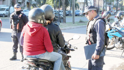 Respuesta positiva a controles del tránsito: bajaron los secuestros de moto