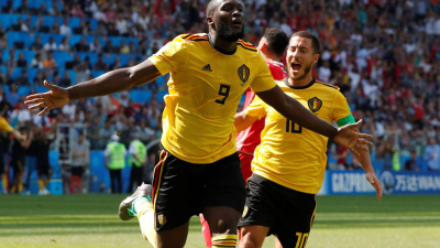 Bélgica goleó a Túnez por 5-2 en Moscú
