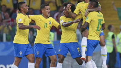 Brasil cruzará con México en octavos, tras vencer a Serbia 2-0