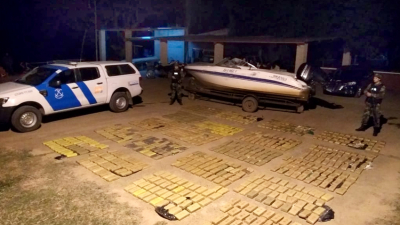 “Embarcación Cannábica”: decomisan más de 600 kilos de marihuana en la Isla del Cerrito