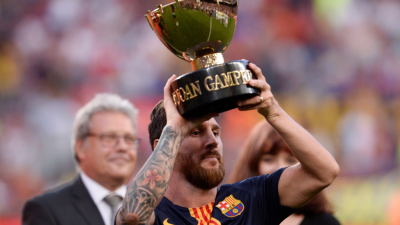 Messi marcó un golazo en el triunfo del Barcelona ante Boca por 3 a 0
