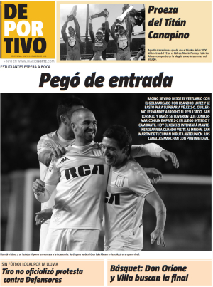 Pegó de entrada