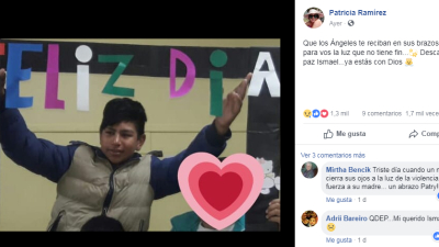 La carta de la maestra del chico asesinado en los intentos de saqueo