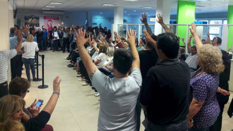 La Asociación Gremial del Personal del Insssep se suma al paro general convocado por la CGT
