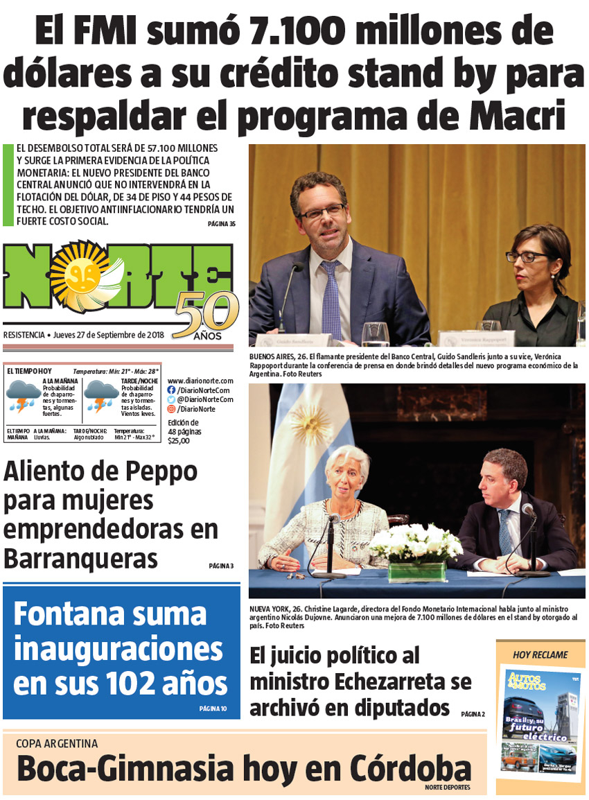 Edición del 27.09.18