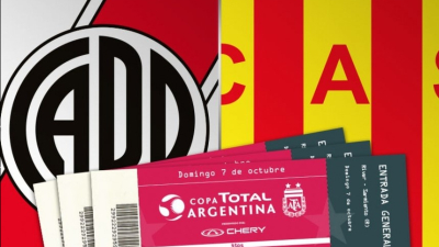 Entradas millonarias para la Copa Argentina