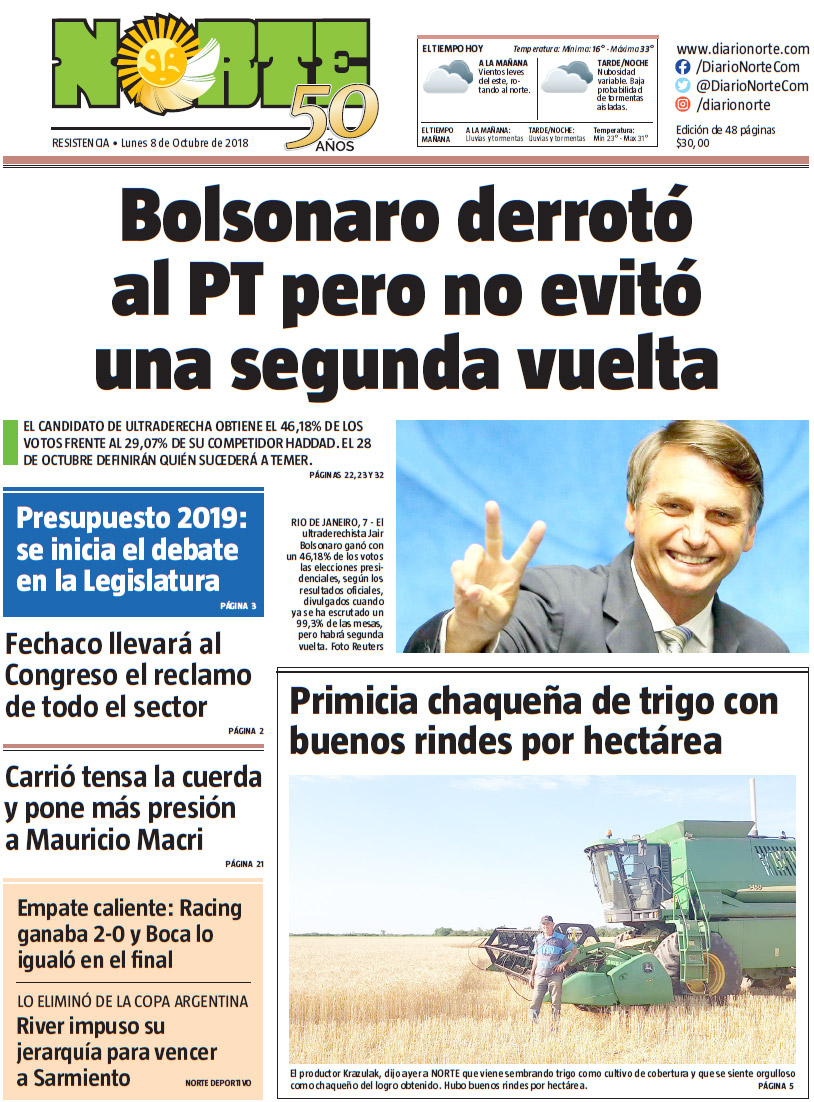 Edición del 08.10.18