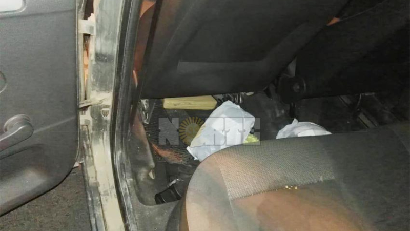 Puente Belgrano: sargento de la Policía quiso huir, chocó y le encuentran droga