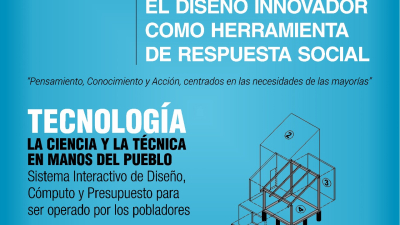 Invitan al taller Seta, “El diseño innovador como herramienta de respuesta social”