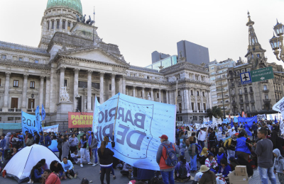 Sindicatos, movimientos sociales e intendentes del conurbano al Congreso