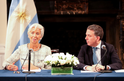 El FMI enviará u$s 24.400 millones hasta marzo