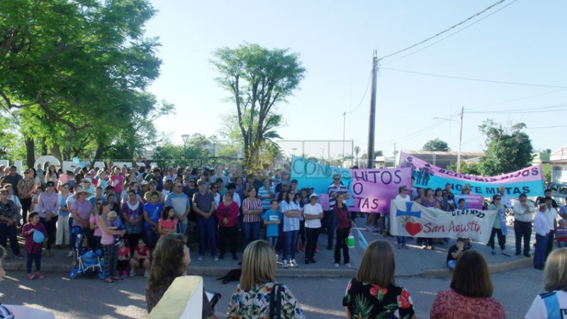 Du Graty también marchó por una educación sexual sin ideología de género