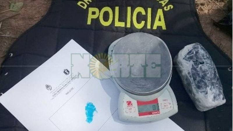 Llevaban cocaína de máxima pureza y fueron atrapados