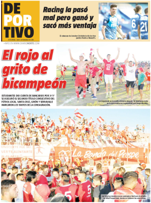 El rojo al grito de bicampeón