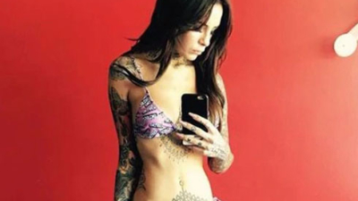 Cande Tinelli publicó fotos del momento más duro de su vida: "Tenía anorexia y bulimia y pesaba diez kilos menos"