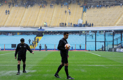 Boca y River pasados por agua: hoy a las 16 si el tiempo lo permite