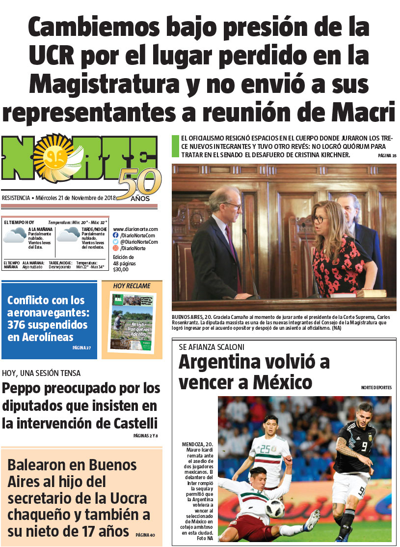 Edición del 21.11.18