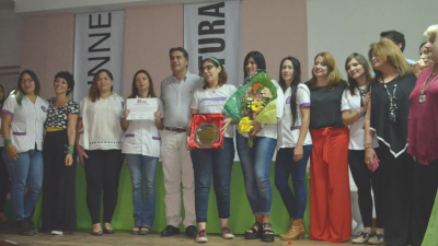 La ciudad premió a la Línea 137 por su lucha contra la violencia de género