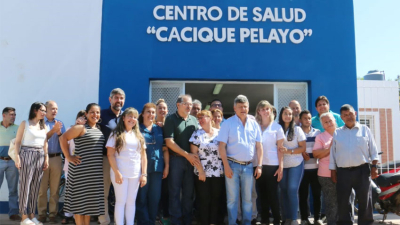 Inauguraron refacciones y ampliaciones del centro de salud Cacique Pelayo en Fontana