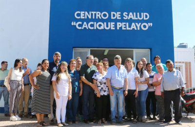 Inauguraron refacciones y ampliaciones del centro de salud Cacique Pelayo en Fontana