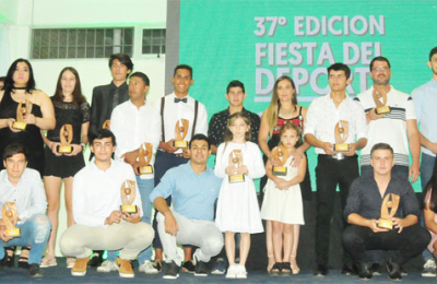 Los deportistas fueron reconocidos en la 37ª Fiesta del Círculo de Periodistas